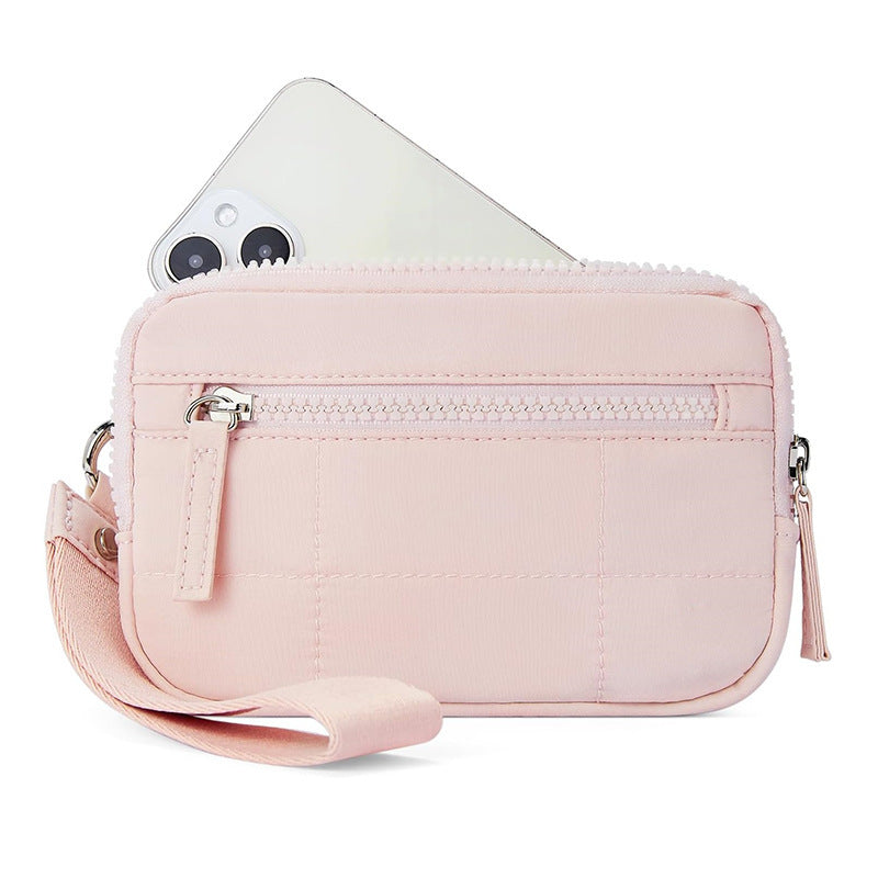 Practical wrist bag with zipper pockets Stornfield