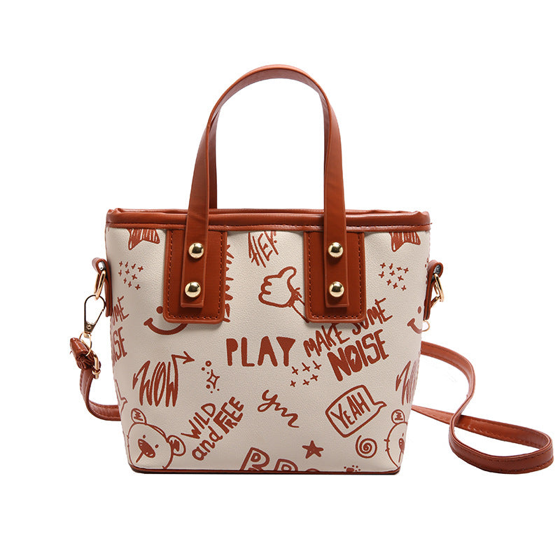 Fun Printed Mini Tote Bag