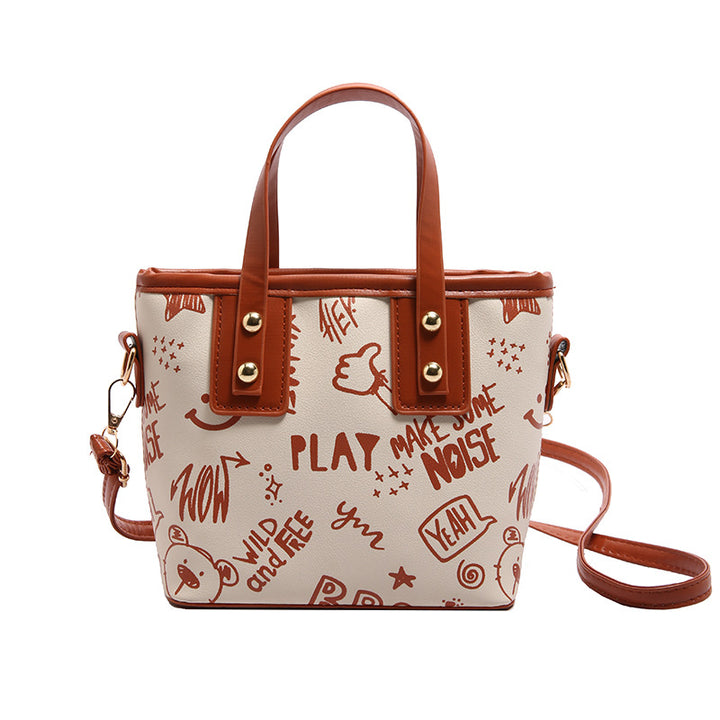 Fun Printed Mini Tote Bag