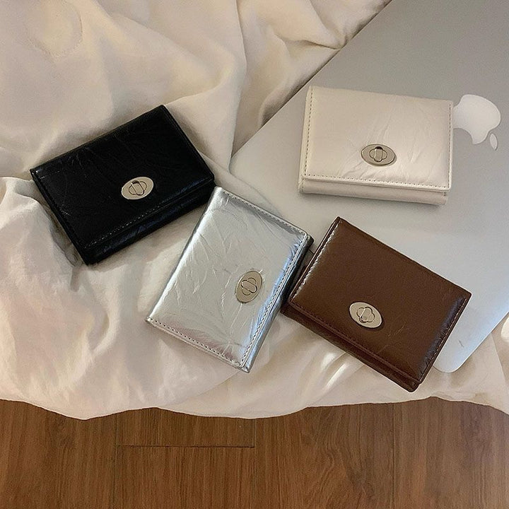 Elegant Textured Leather Wallet Stornfield