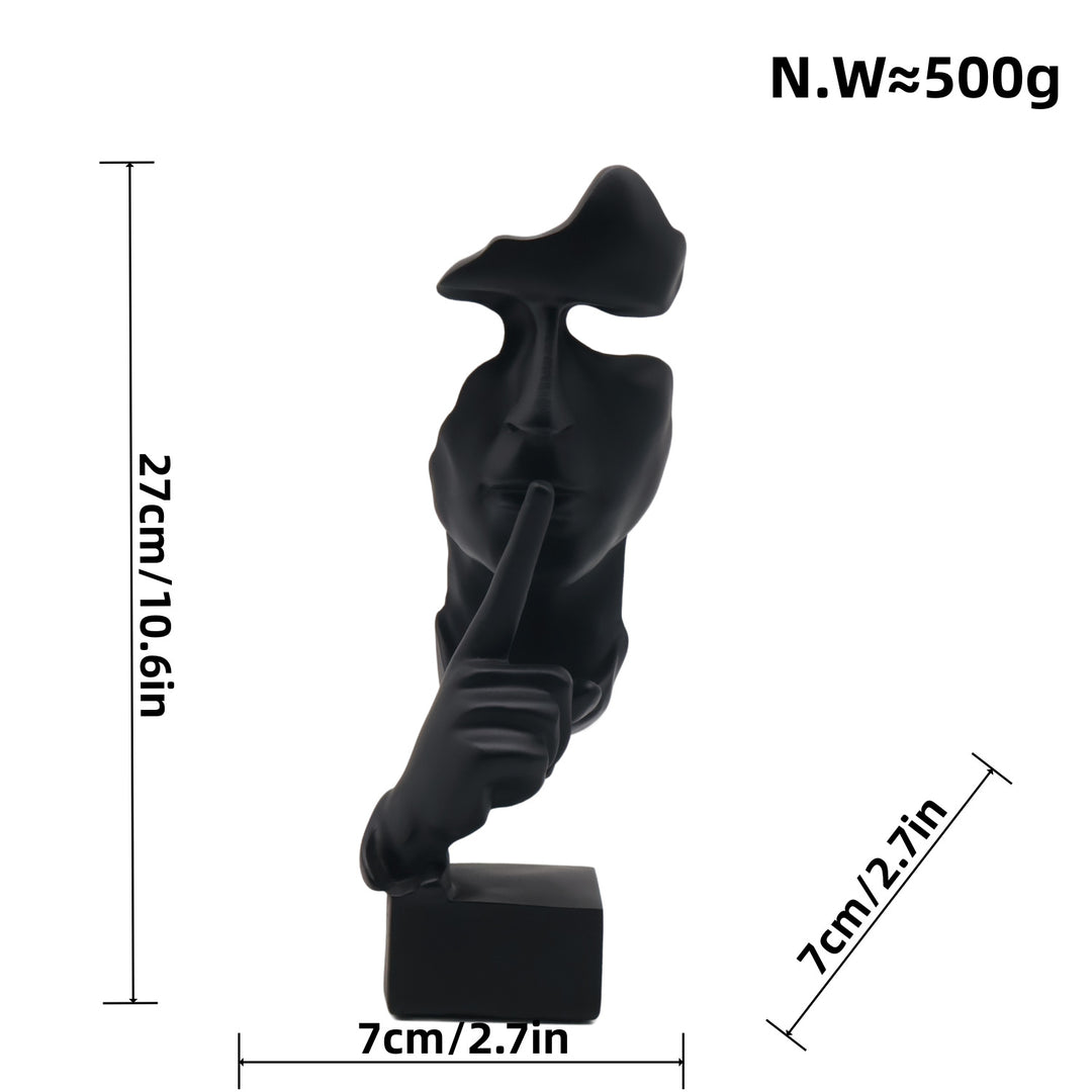 Artful figure with shield motif Stornfield