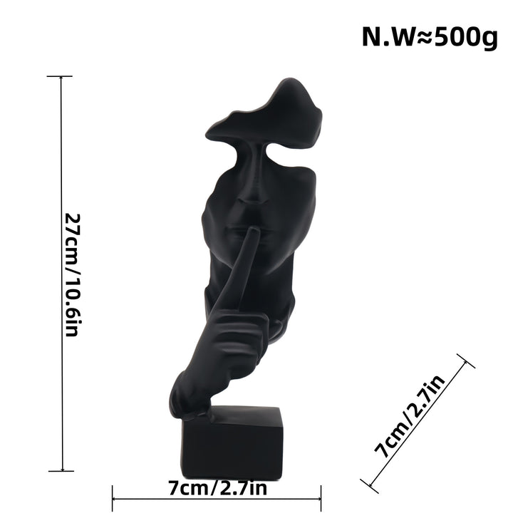Artful figure with shield motif Stornfield