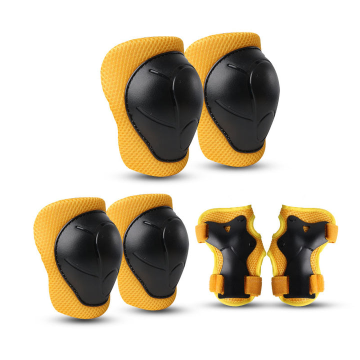 Children's Colorful Safety Helmet and Protective Gear Set Stornfield