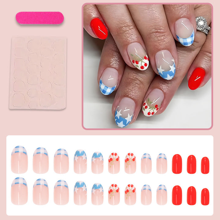 Artificial nails with playful design Stornfield