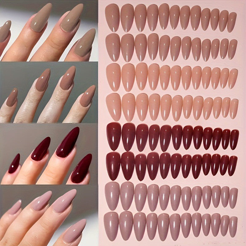 Premium Stiletto Press-On Nail Set Stornfield