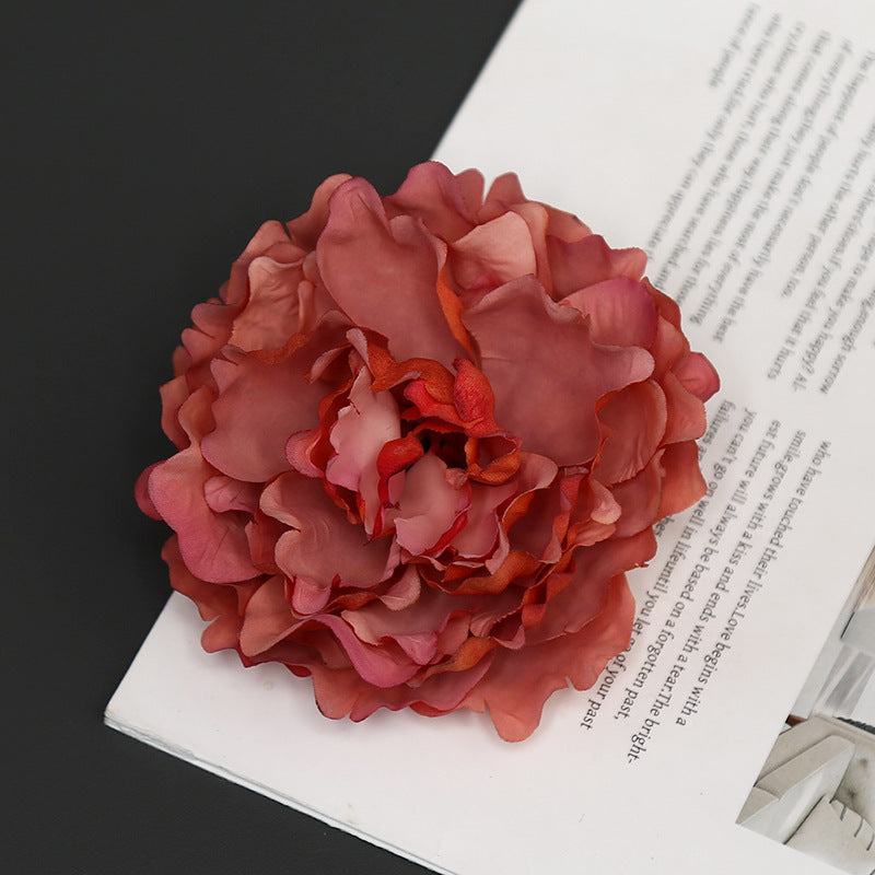 Decorative Fabric Floral Brooch