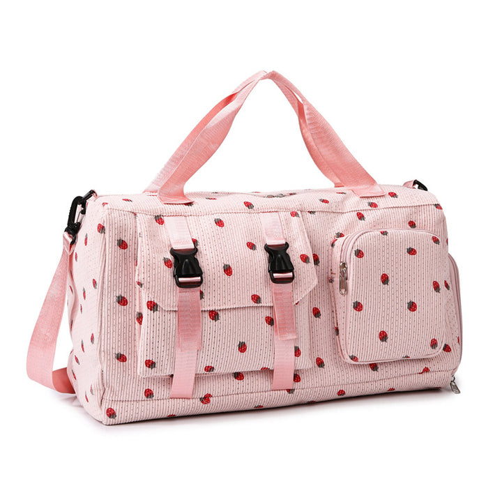 Floral Print Travel Duffel