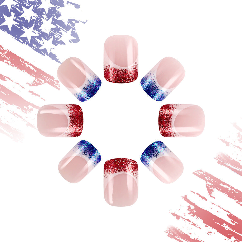 Star-Spangled Press-On Nail Art Stornfield