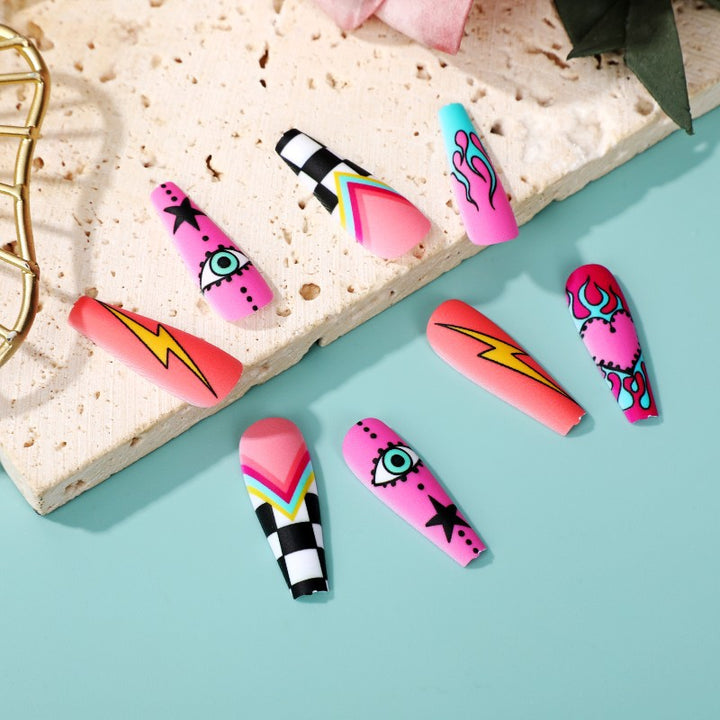 Creative and artistic art nails Stornfield