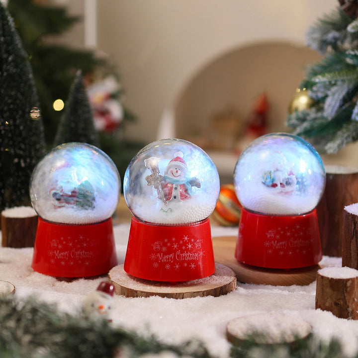 Snow globe with Santa Claus and Christmas tree Stornfield