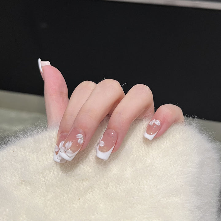 Floral Design Press-On Nail Art Kit Stornfield