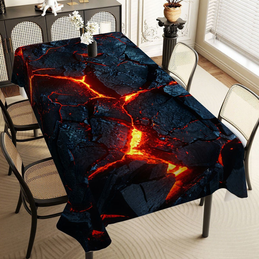 Decorative Stone Pattern Tablecloth