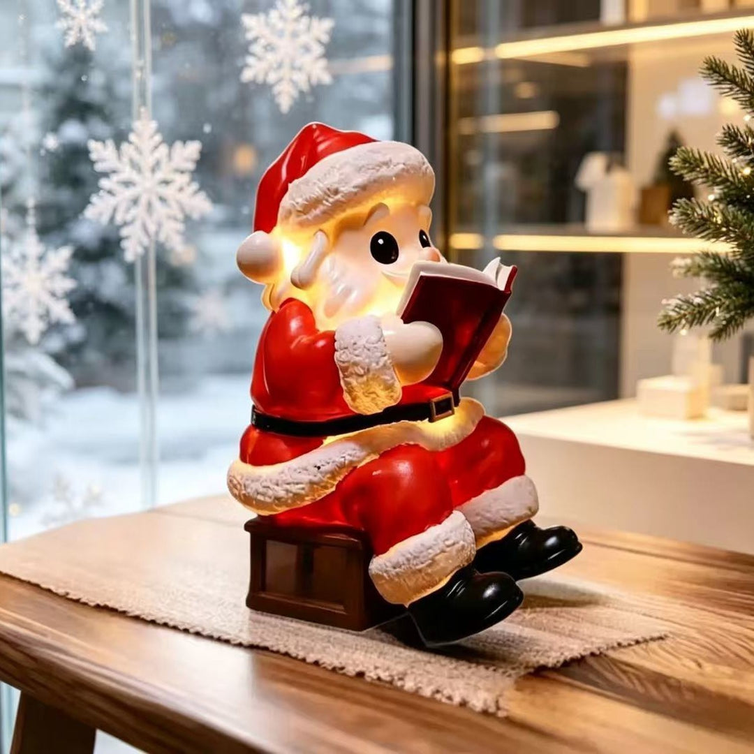 Decorative Santa Lamp Stornfield