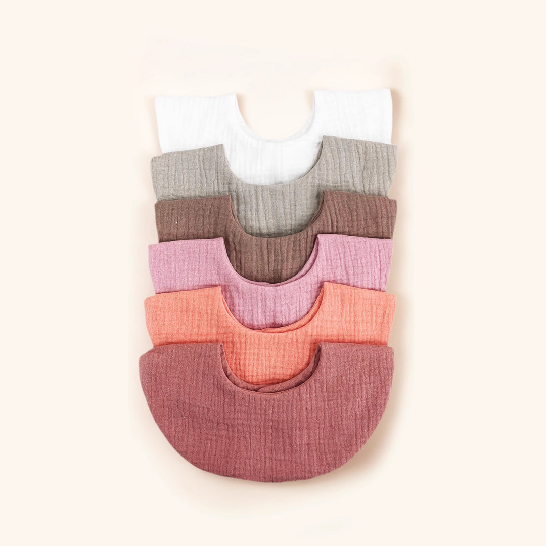 Soft Muslin Baby Feeding Aprons Stornfield