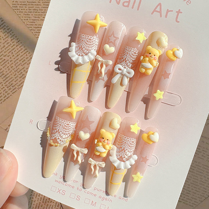 Handmade Decorative Nail Art Set Stornfield