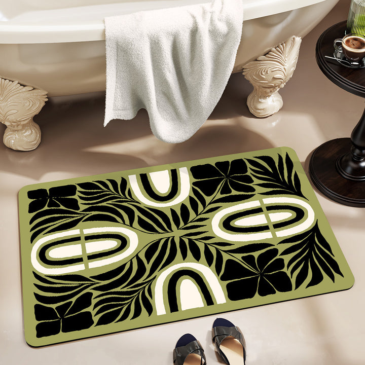 Floral Print Area Rug Stornfield
