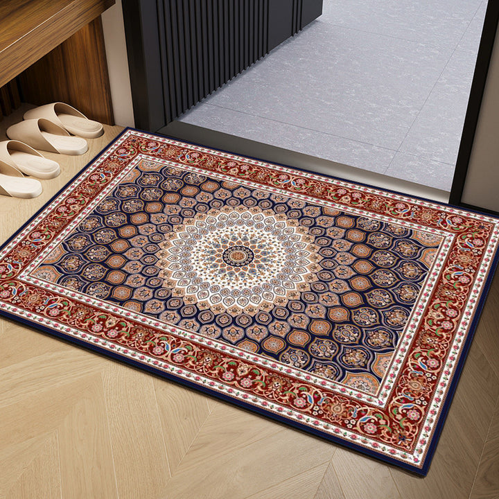 Vintage-Inspired Intricate Pattern Area Rug