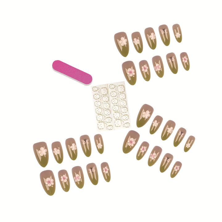 Botanical Art Press-On Nails