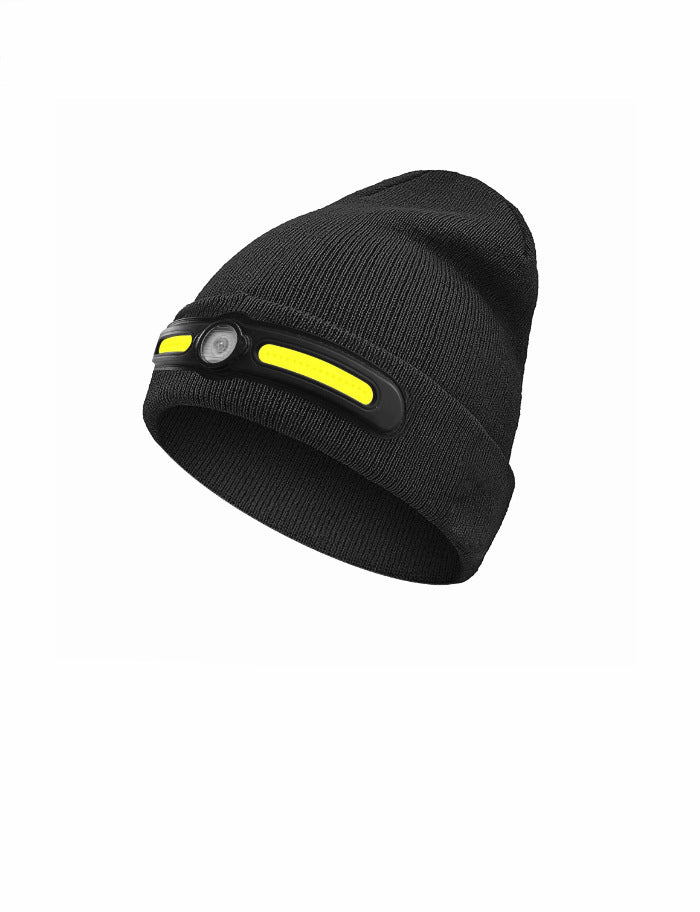 LED Beanie Hat with Rechargeable Light Stornfield