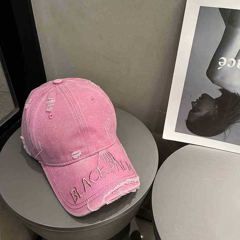 Women's Distressed Denim Baseball Cap Stornfield 1784188369