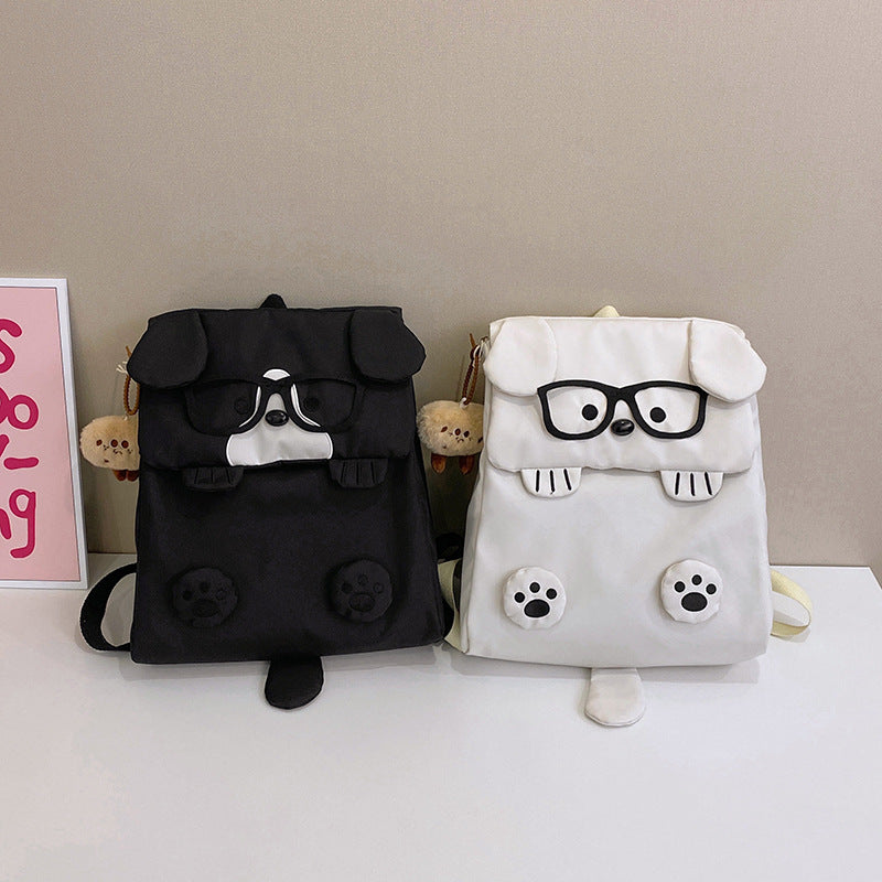Backpack in Creative Dog Design with Funny Details Stornfield
