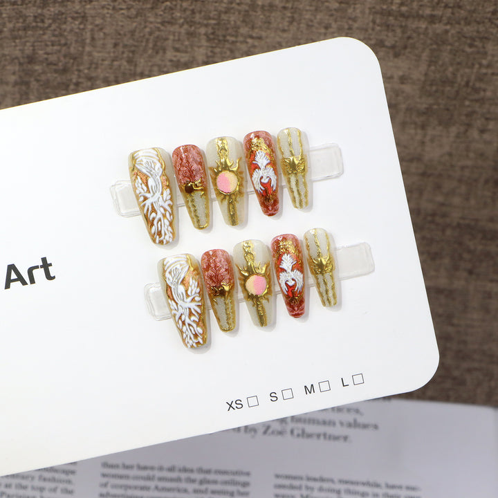 Artistic Press-On Nail Designs Stornfield