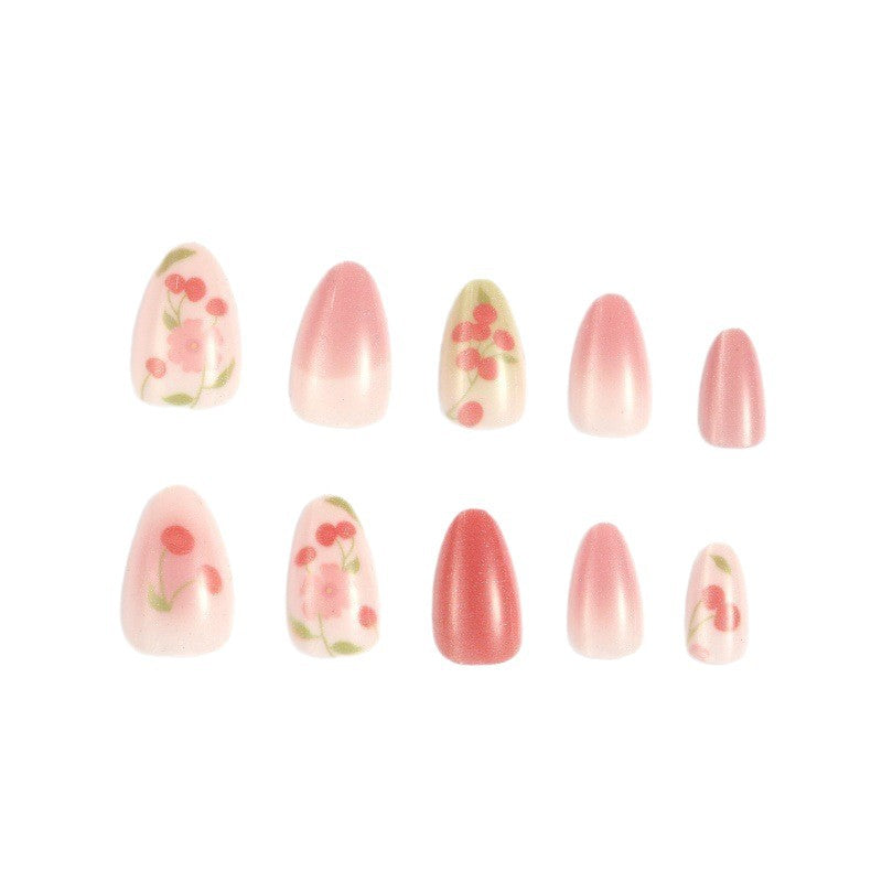 Creative Nail Art Set with Cherry Design Stornfield