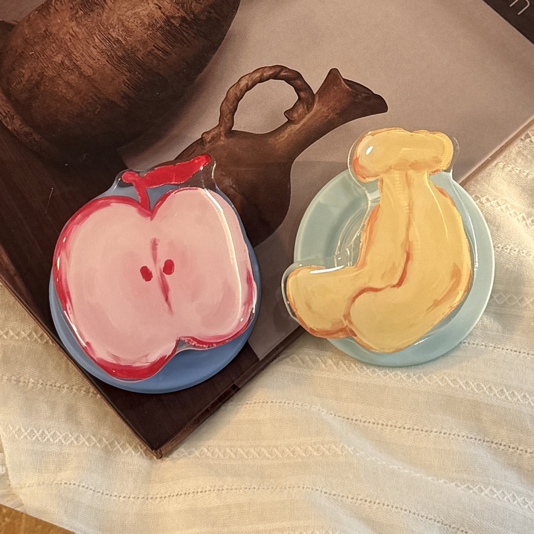 Creative ceramic coaster in figurative design Stornfield