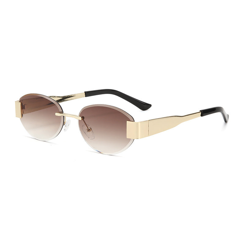 Women's glamorous sunglasses with clear, elegant frame and protective UV filter Stornfield
