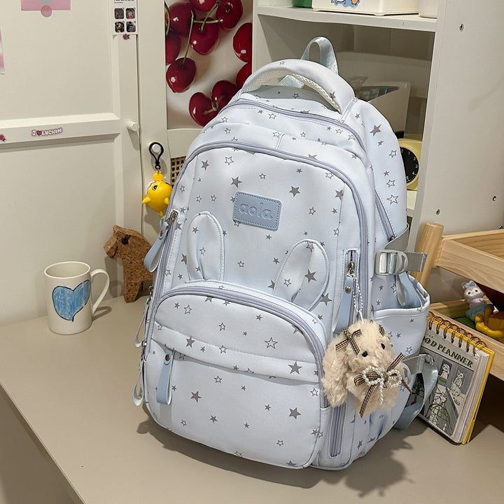 Adorable Bunny-Ear School Backpack Stornfield