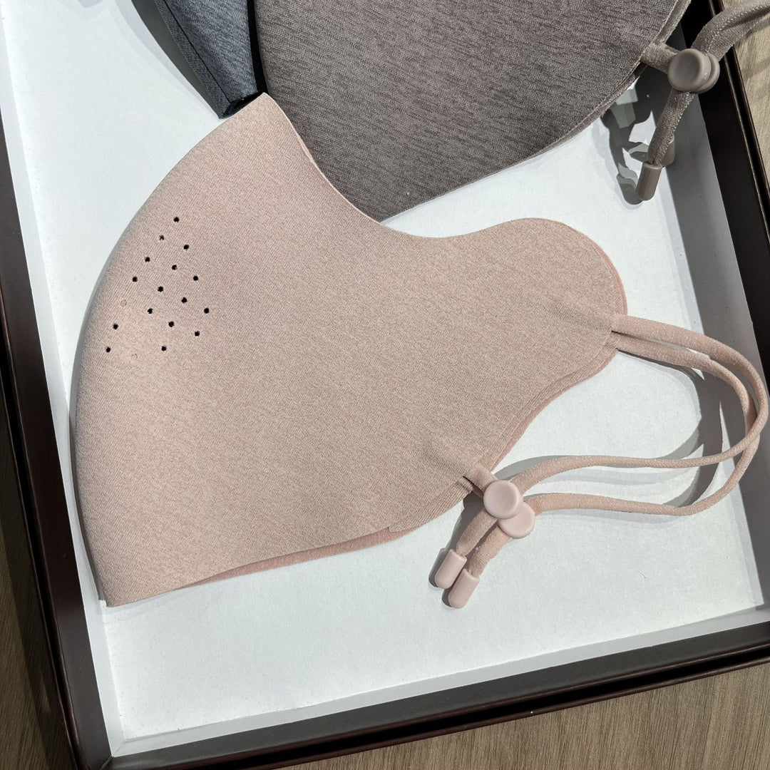 Contoured Breathable Fabric Face Mask with Adjustable Ear Cords Stornfield