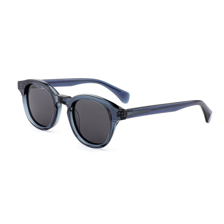Ladies fashionable sunglasses in stylish round frame Stornfield