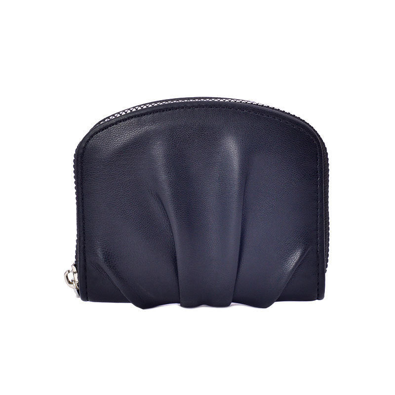 Sophisticated Textured Leather Coin Pouch Stornfield