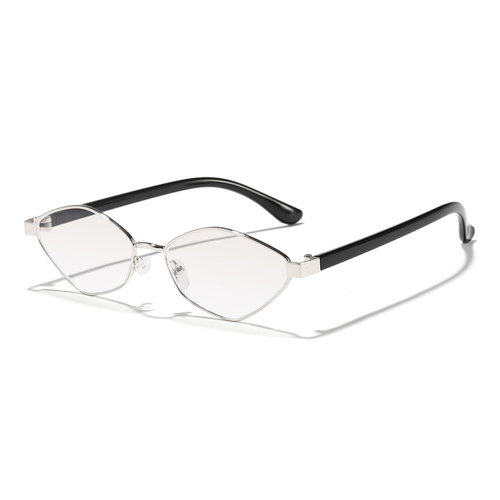 Women's Cat Eye Sunglasses with Brown Lenses and Elegant Metal Frame Stornfield