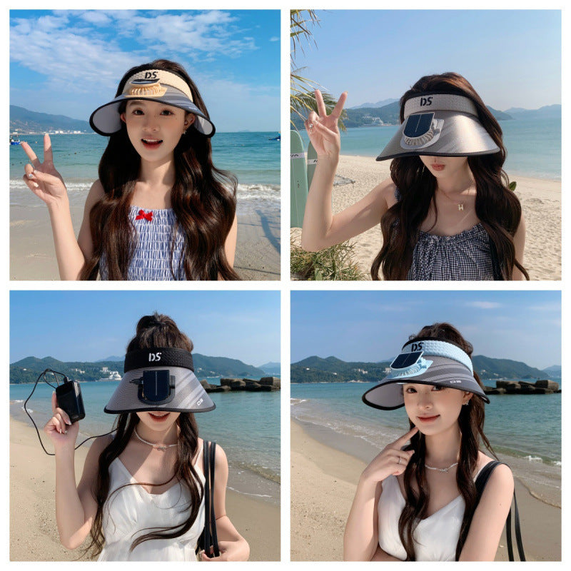 Adjustable sun visor with UV protection and padded headband Stornfield