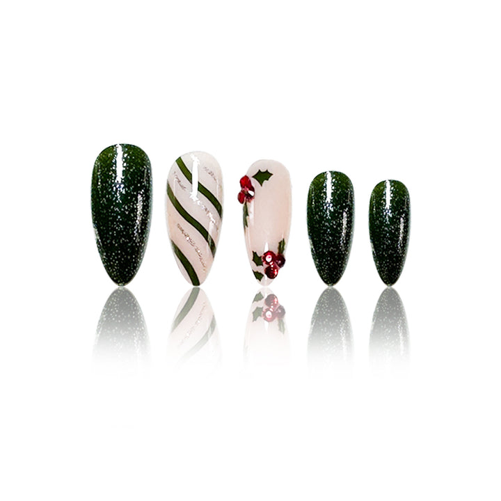 Festive Holiday Nail Art Enhancements Stornfield