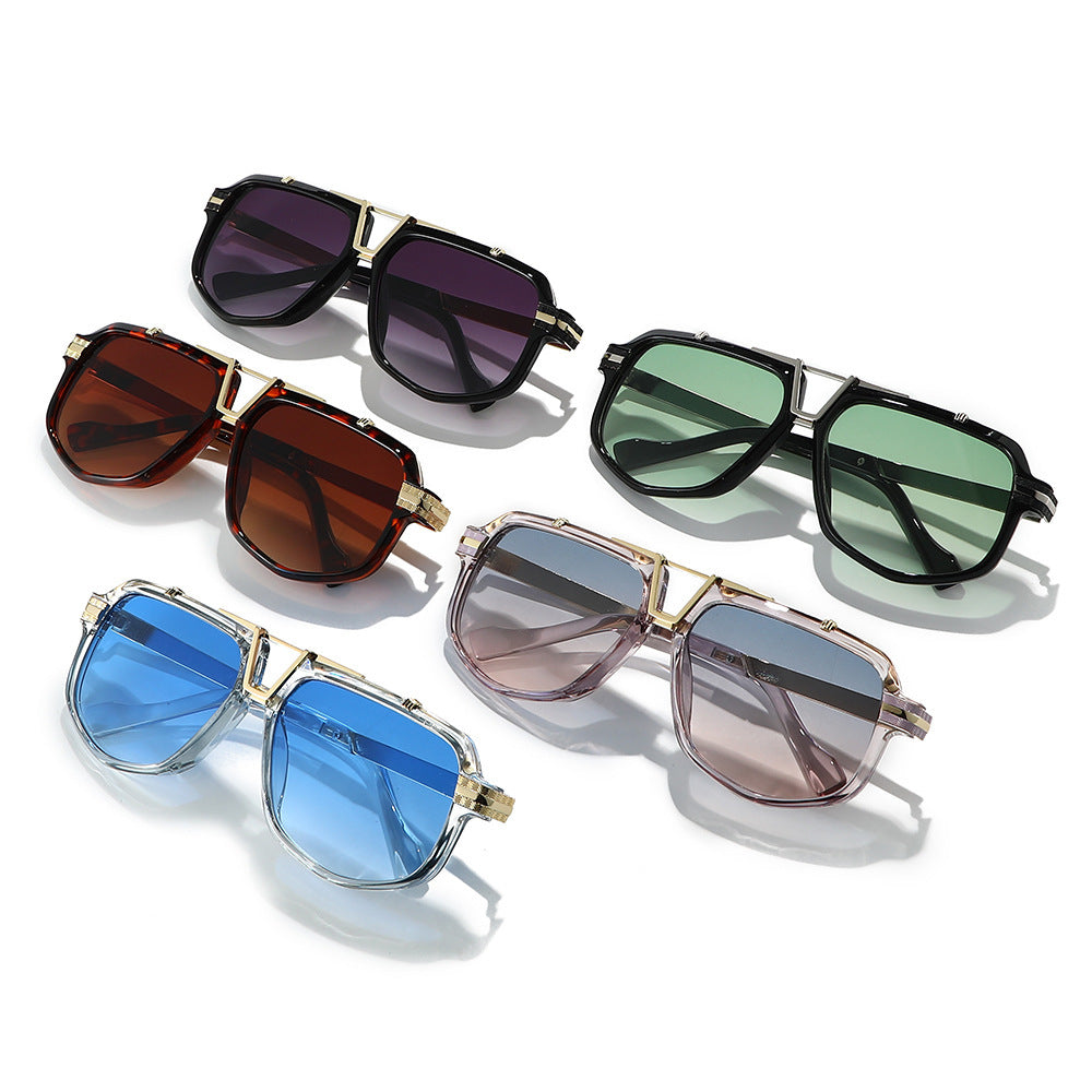 Chic Geometric Square Frame Sunglasses Stornfield