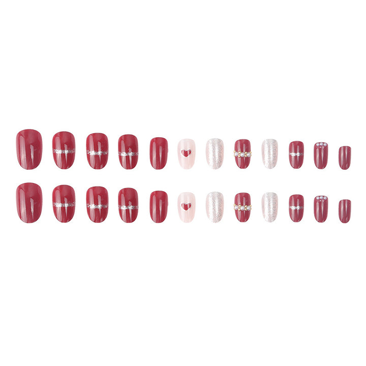 Glamorous Nail Art Press-On Set Stornfield