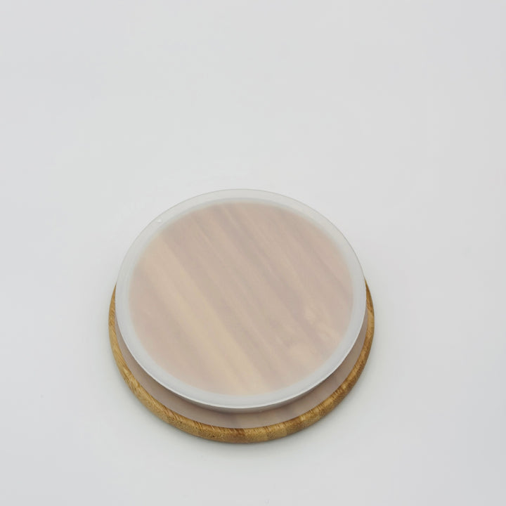 Ladies elegant sustainable insulated cup with bamboo lid Stornfield
