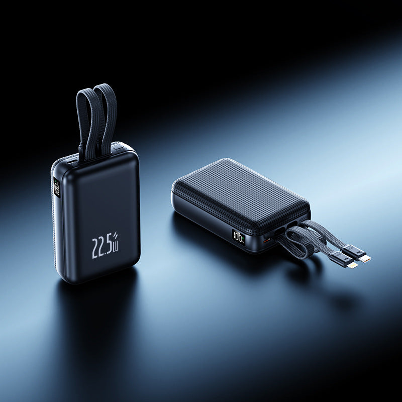 Portable power bank with powerful fast charging function and innovative cable management Stornfield