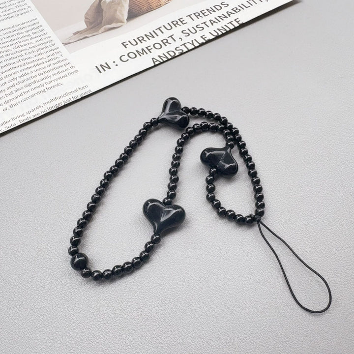 Heart-Shaped Beaded Eyewear Chain Stornfield