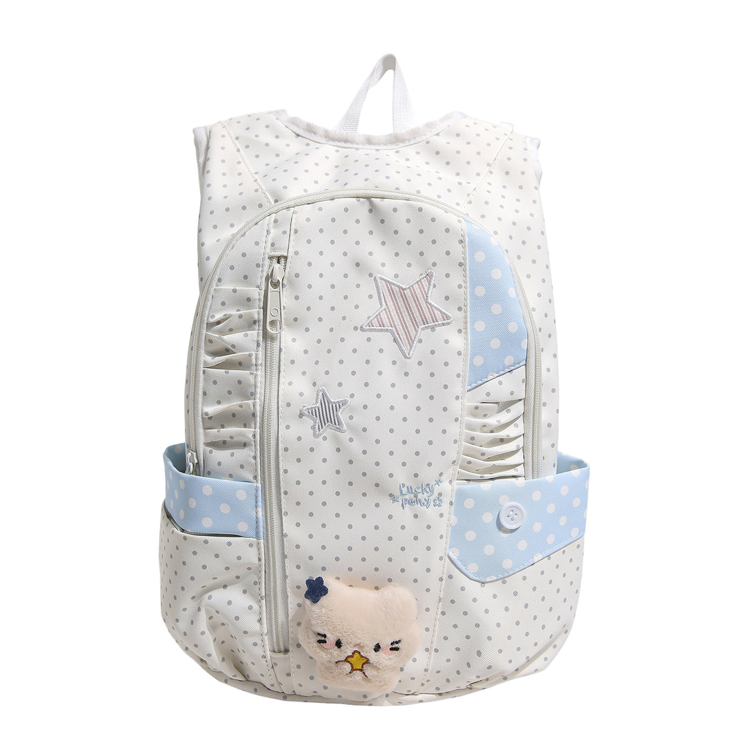 Fun Star-Embellished Casual Backpack Stornfield