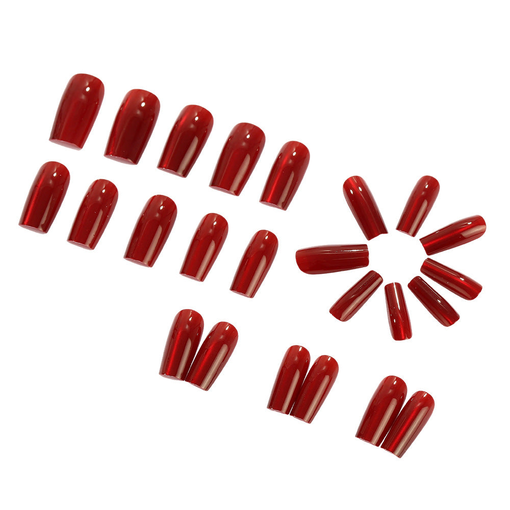Elegant artificial nails with a luxurious glossy finish Stornfield