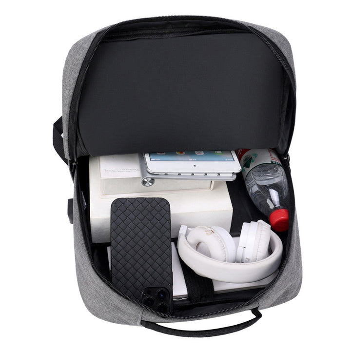 Multi-Compartment Sleek Backpack Set Stornfield