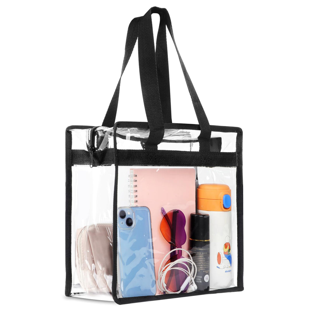 Unisex transparent shopping bag with stylish design Stornfield