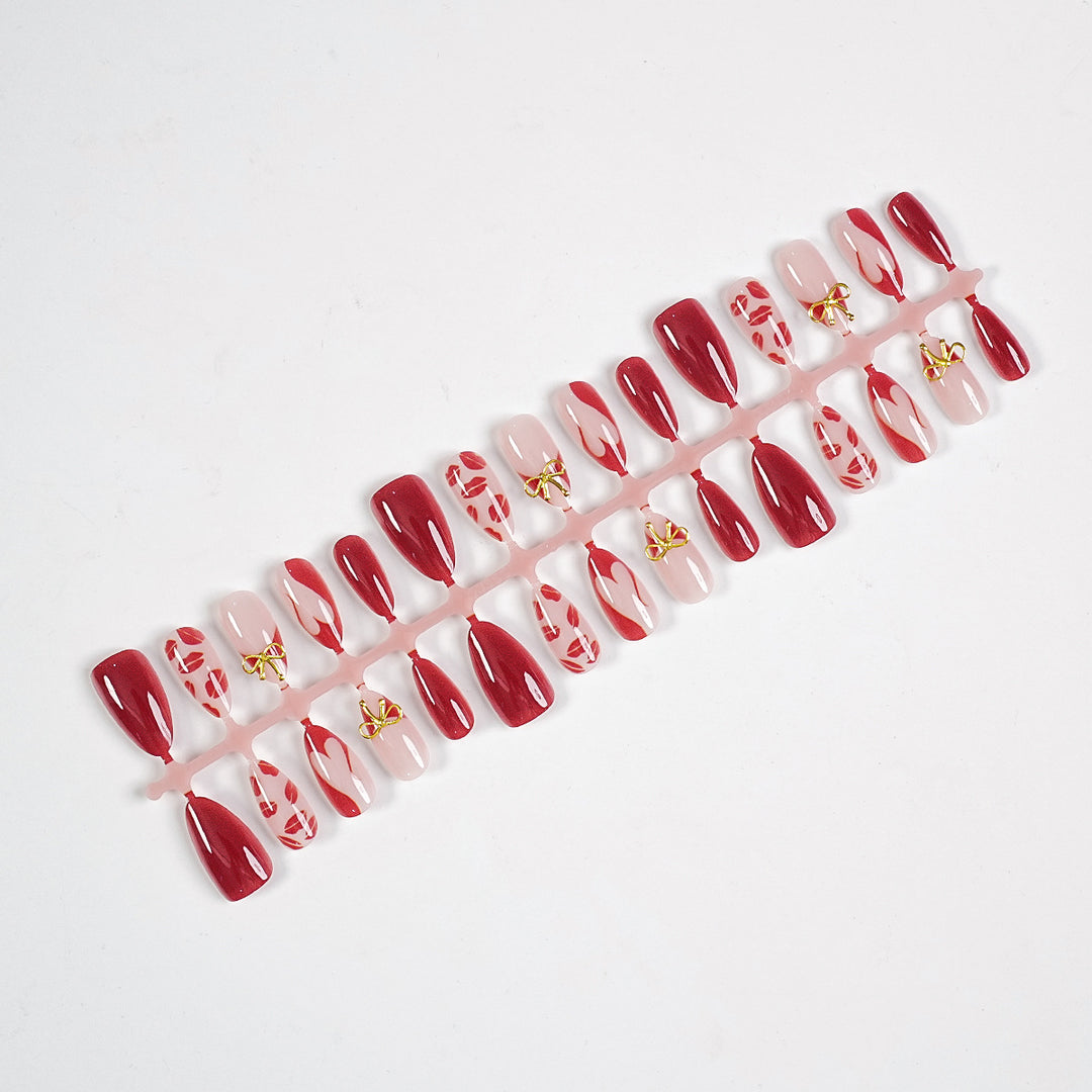 Deluxe Designer Press-On Nail Art Set