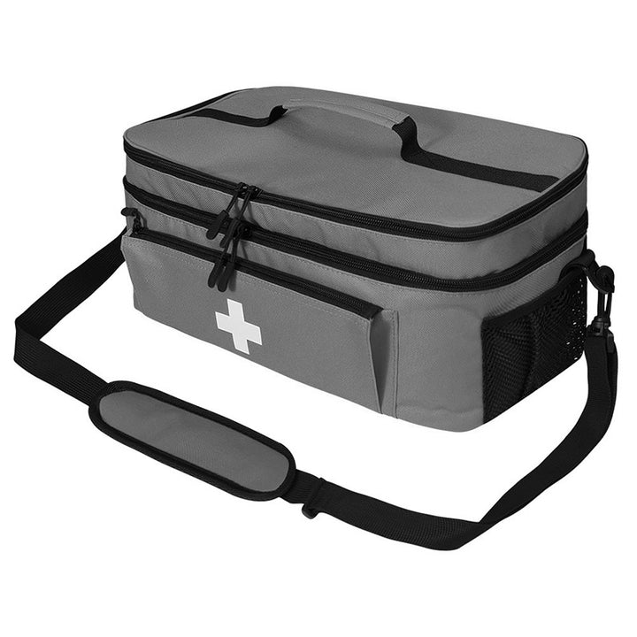 Versatile cooler bag with robust zipper and insulated interior Stornfield