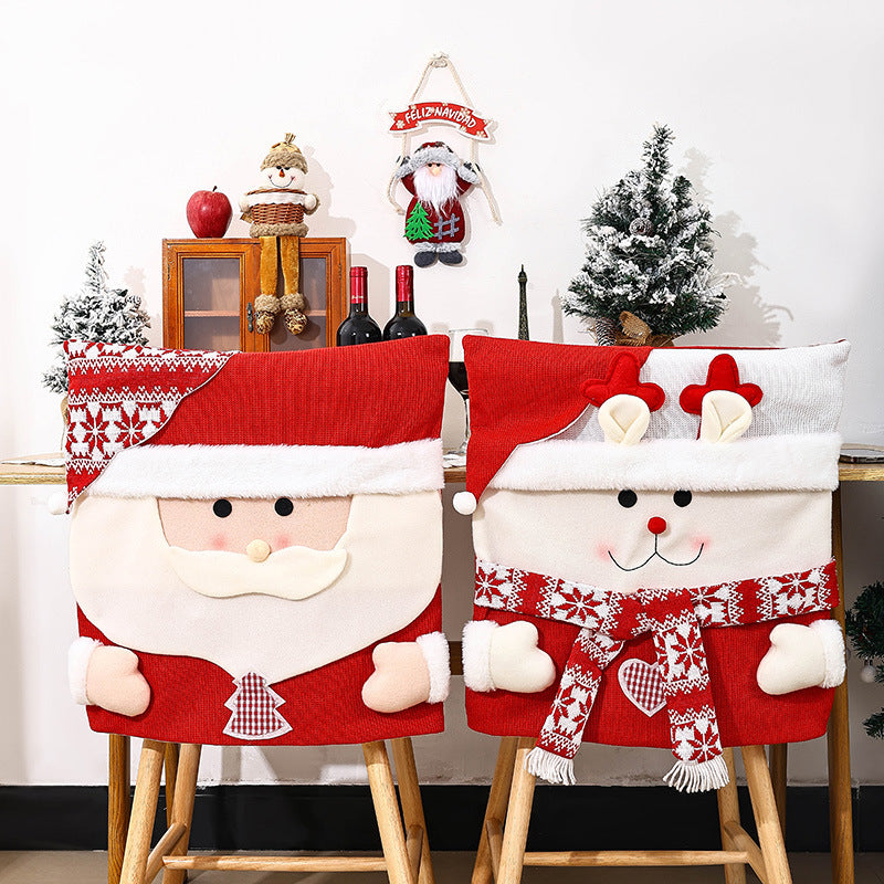 Festive Christmas Chair Cover Stornfield