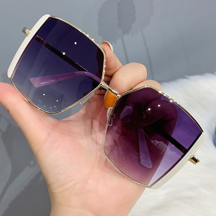Women's oversized sunglasses with glamorous frame Stornfield