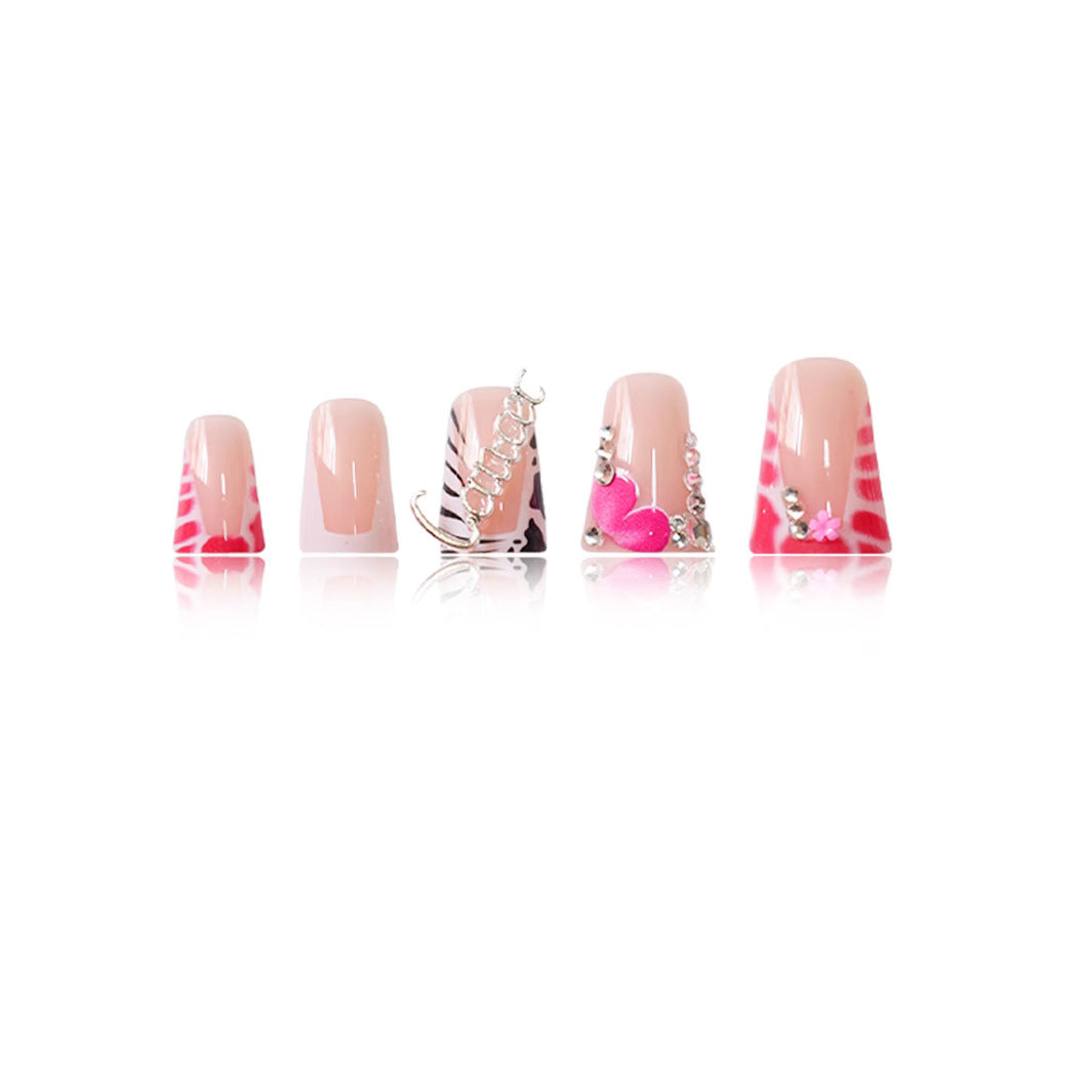 Artistic 3D Decorative Press-On Nail Art Stornfield